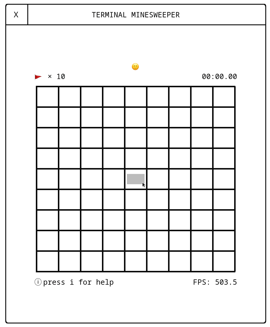 game overview